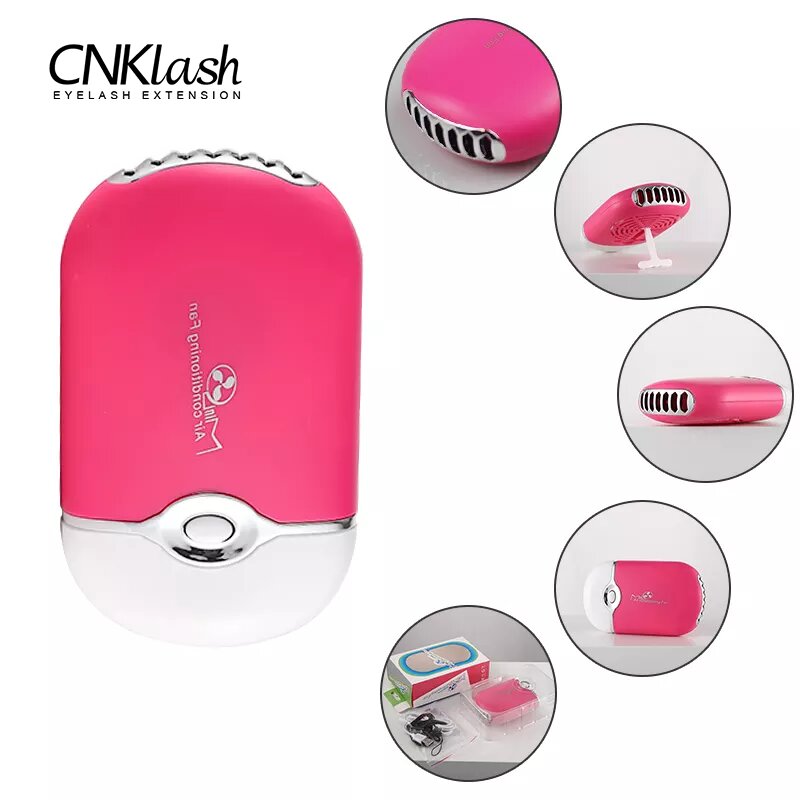 Eyelash Extension Look - USB Mini Wimpern Fan Pfropfen Wimpern