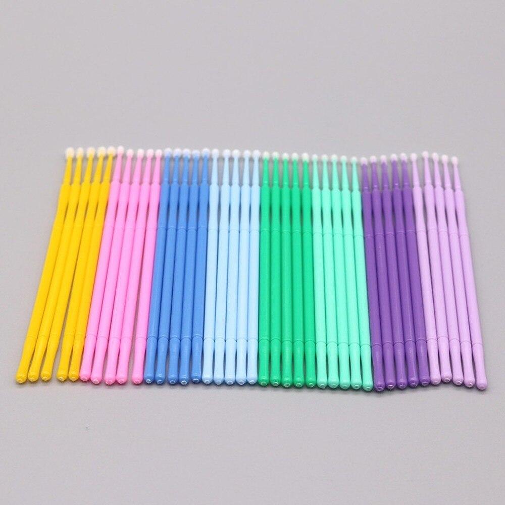 Eyelash Extension Look - 100 Stück/Set Mikro-Bürsten für Make-up und
