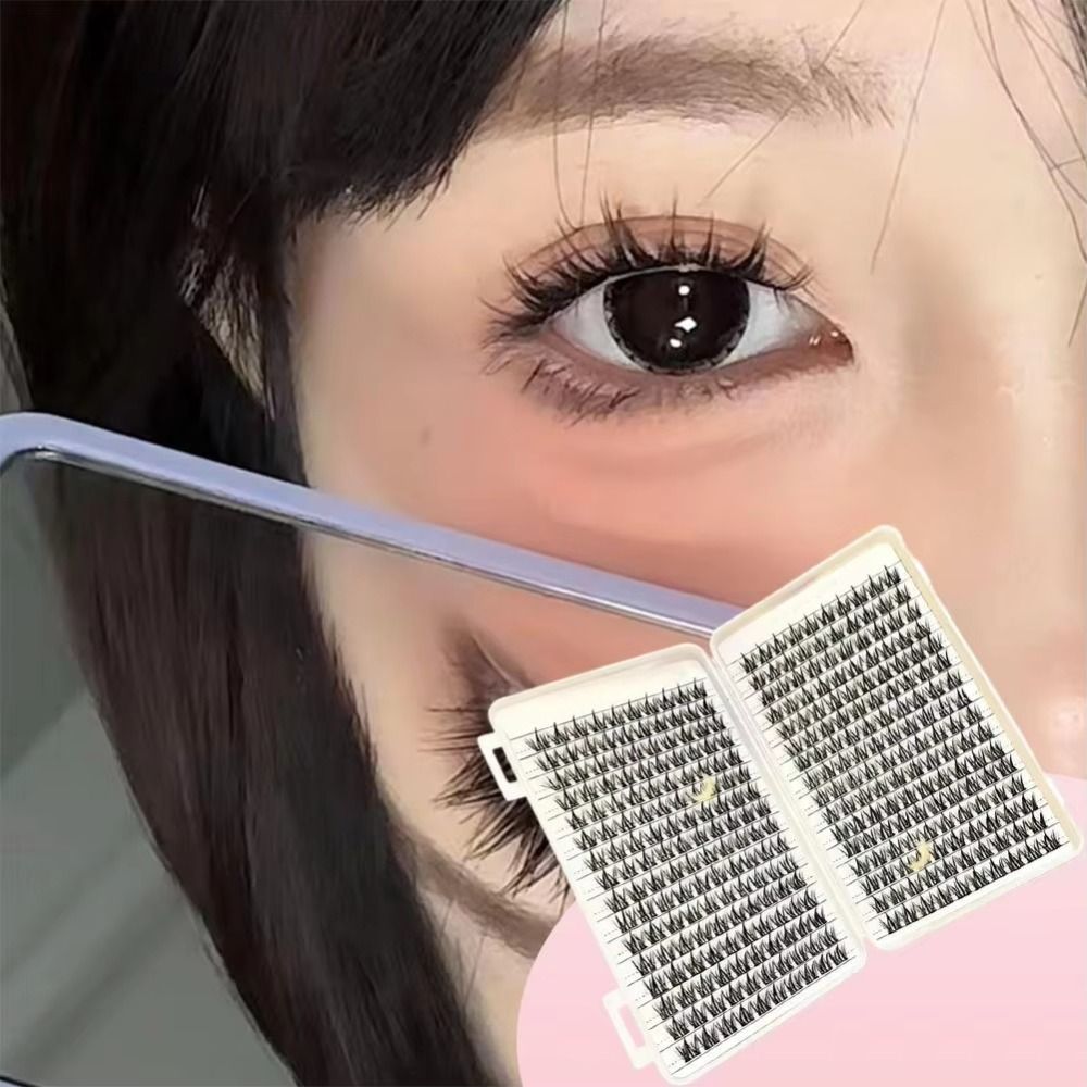 Eyelash Extension Natural Look - Natürlich Aussehende Falsche Wimpern mit Kleber
