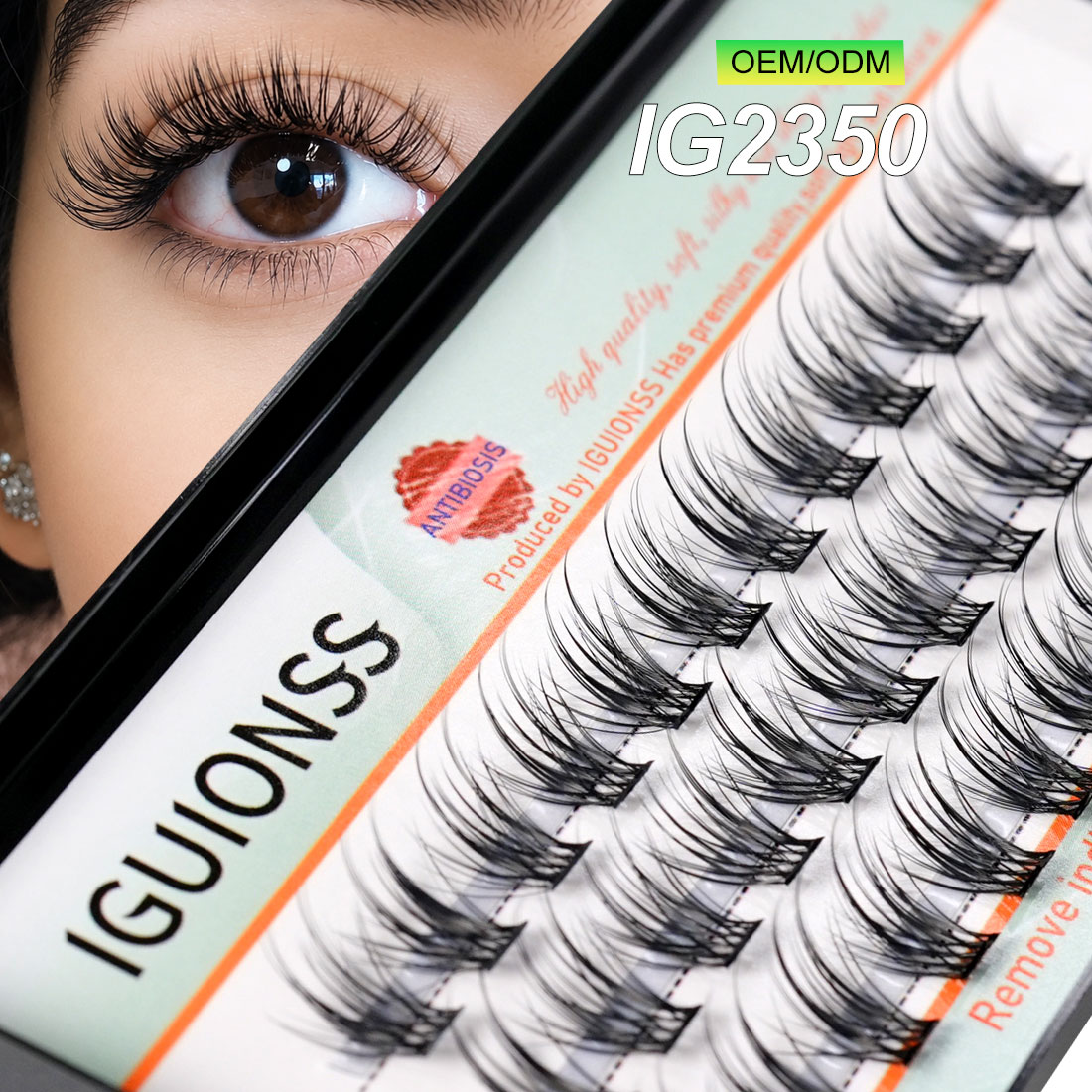 OEM ODM Wimpernbüschel DIY Ein – Eyelash Extension For Asian Eyes Bewertung und Preis