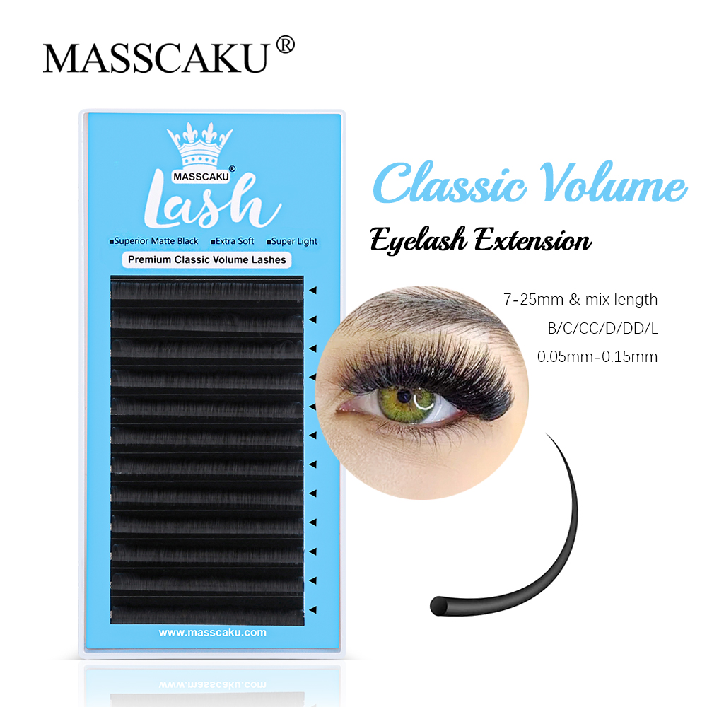 Masscaku 0.05/0.07/0.10/0,15mm – Eyelash Extension Russian Bewertung und Preis
