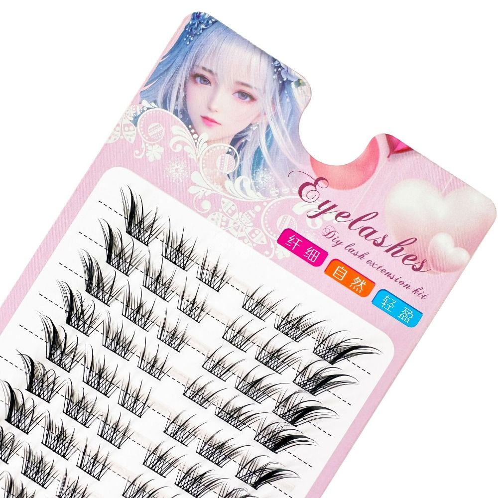 3D Cat Eye Clusters Wimpern Na – Eyelash Extension For Asian Eyes Bewertung und Preis